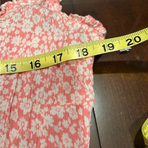 Derek Heart Pink and White Floral Midi Dress size Large - Picture 7 of 8